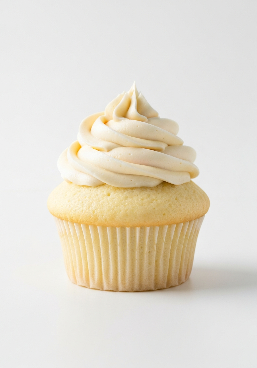Vanilla Cupcake with buttercream frosting